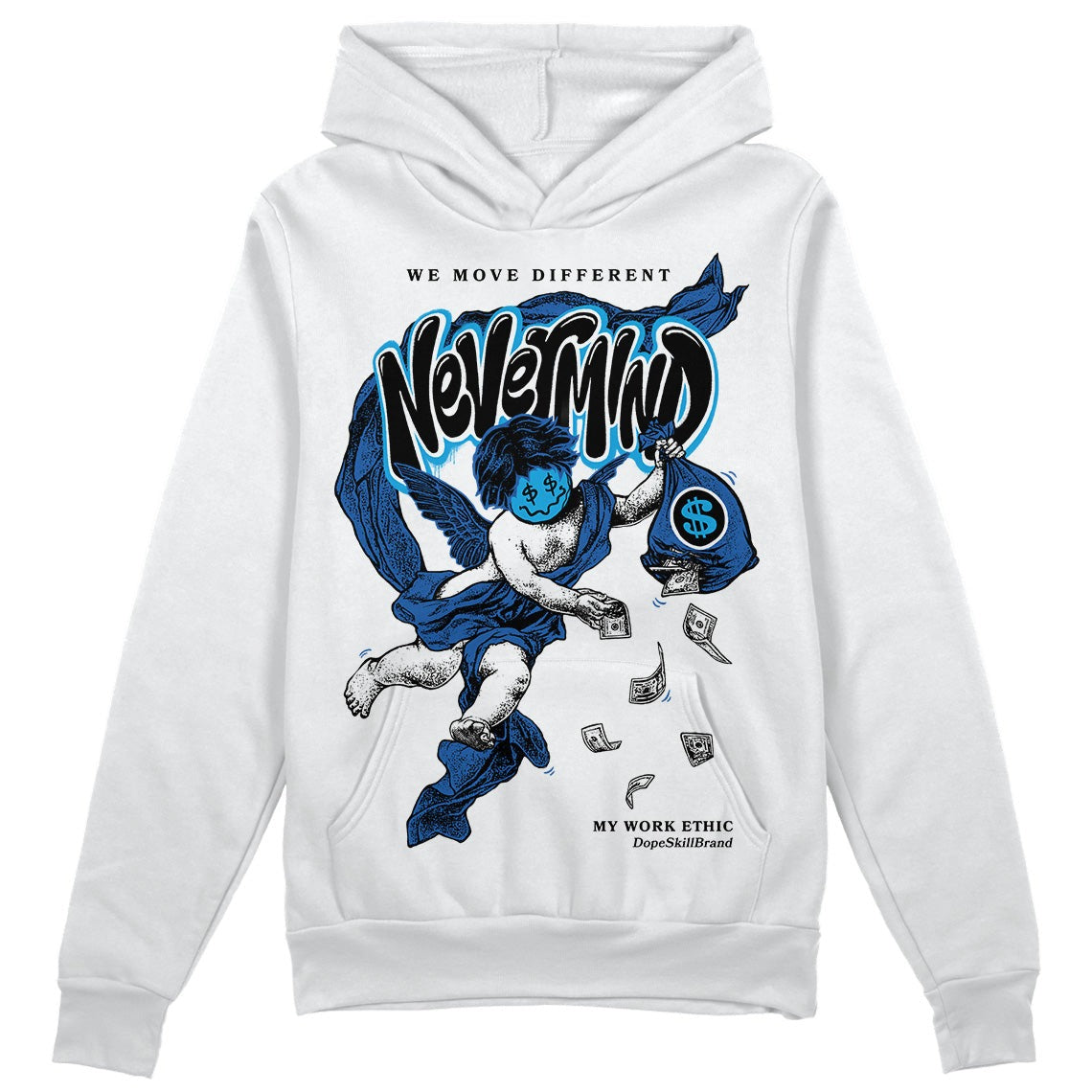 Space Jam 11s DopeSkill Hoodie Sweatshirt Nevermind Graphic