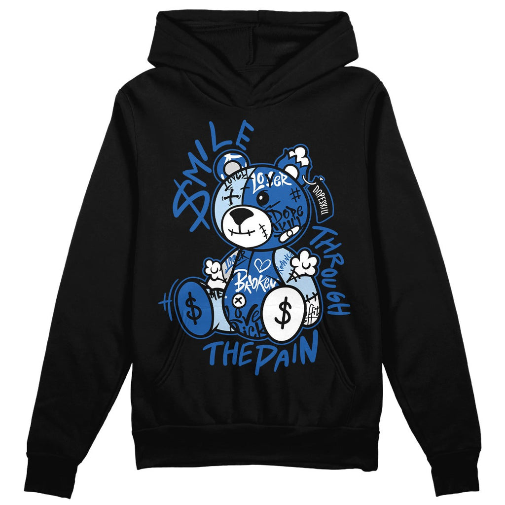 Space Jam 11s DopeSkill Hoodie Sweatshirt Smile Through The Pain Graphic