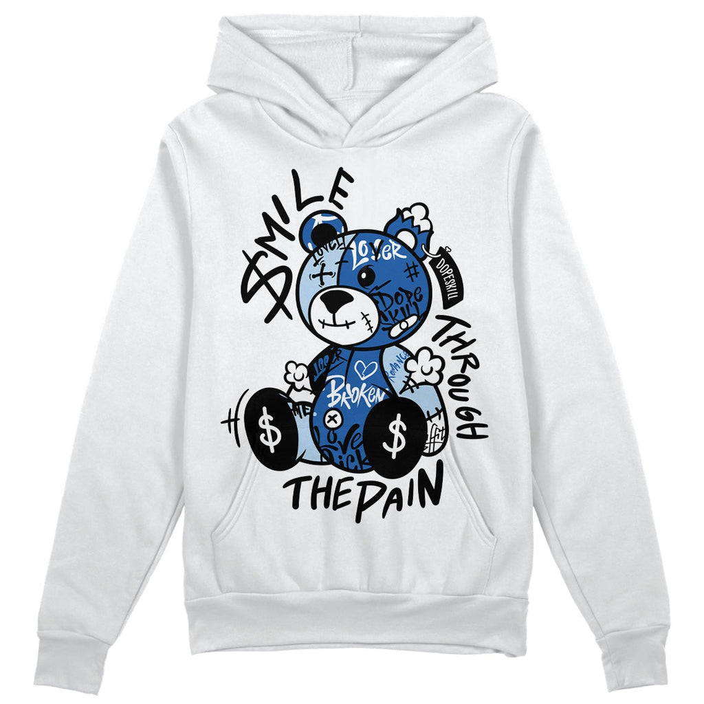 Space Jam 11s DopeSkill Hoodie Sweatshirt Smile Through The Pain Graphic