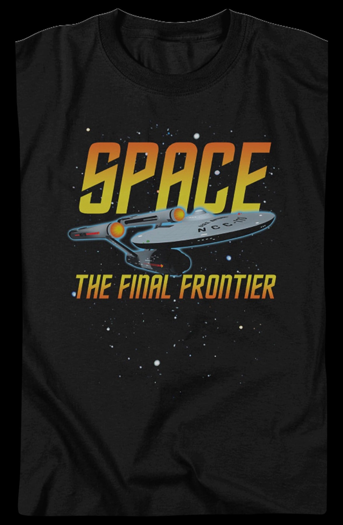 Space The Final Frontier Star Trek T-Shirt