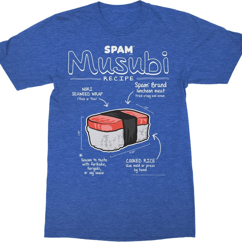 Spam Musubi Recipe T-Shirt