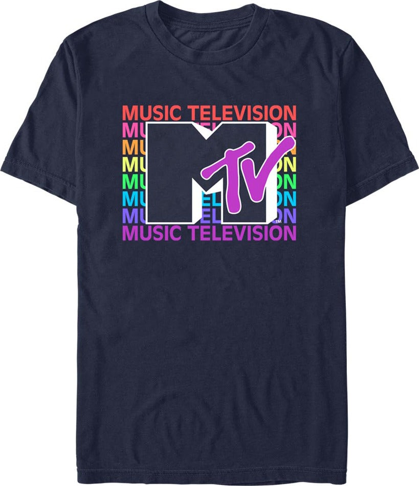 Stacked Music Television MTV Shirt