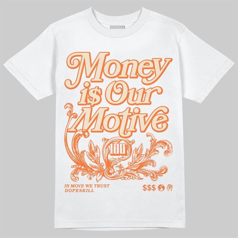 Starfish 3s DopeSkill T-Shirt Money Is Our Motive Typo Graphic