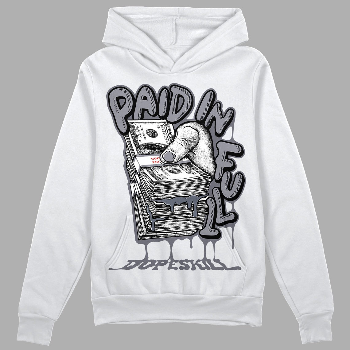 Stealth 14s DopeSkill Hoodie Sweatshirt Paid In Full Graphic