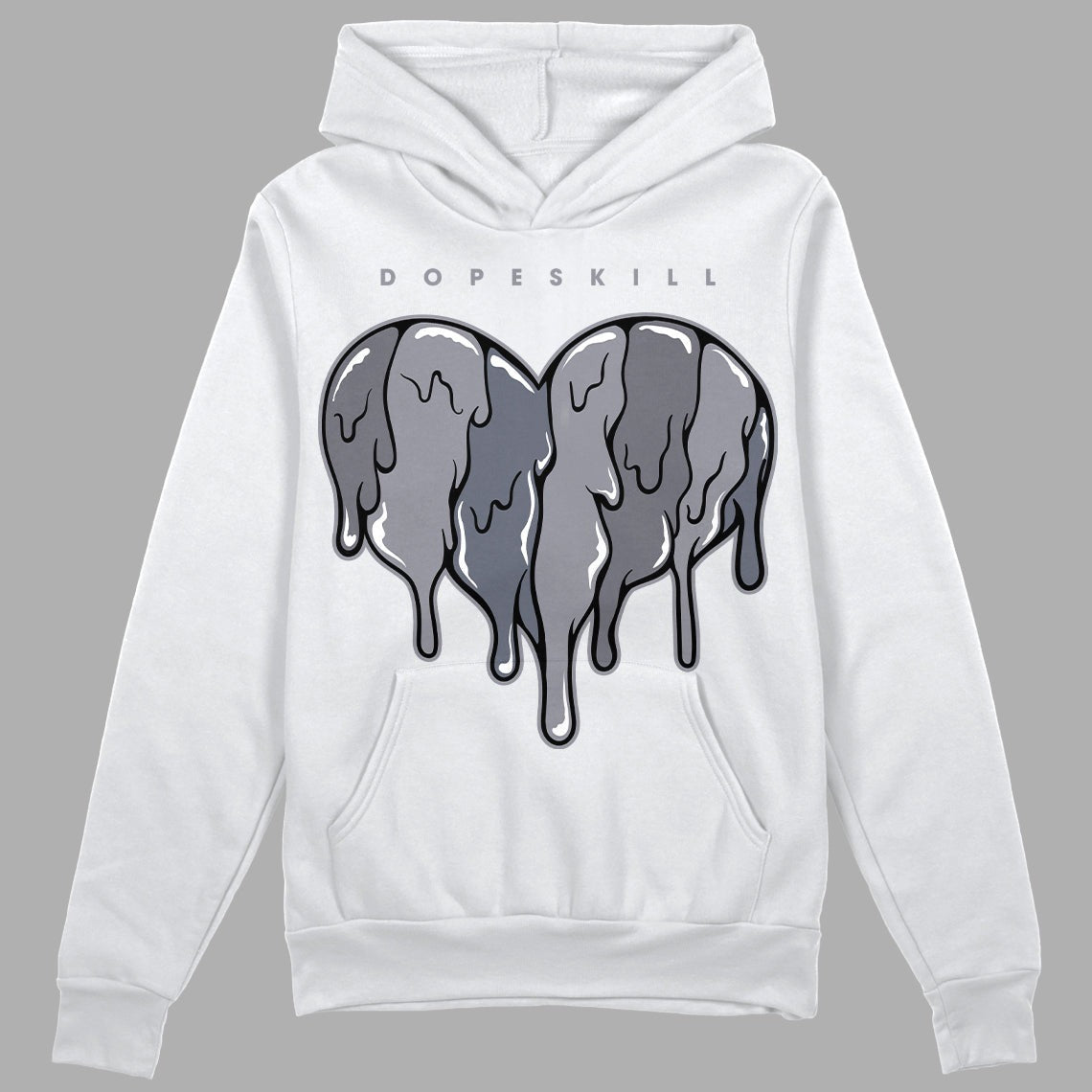 Stealth 14s DopeSkill Hoodie Sweatshirt Slime Drip Heart Graphic