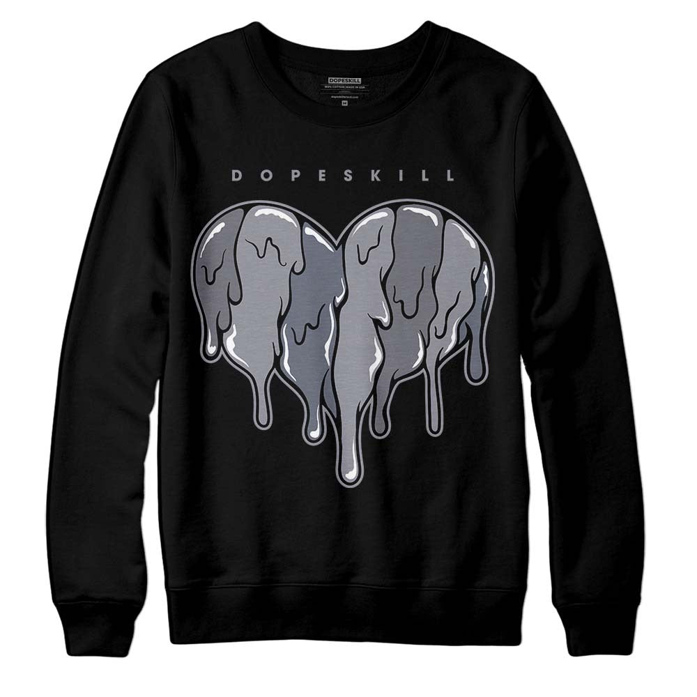 Stealth 14s DopeSkill Sweatshirt Slime Drip Heart Graphic