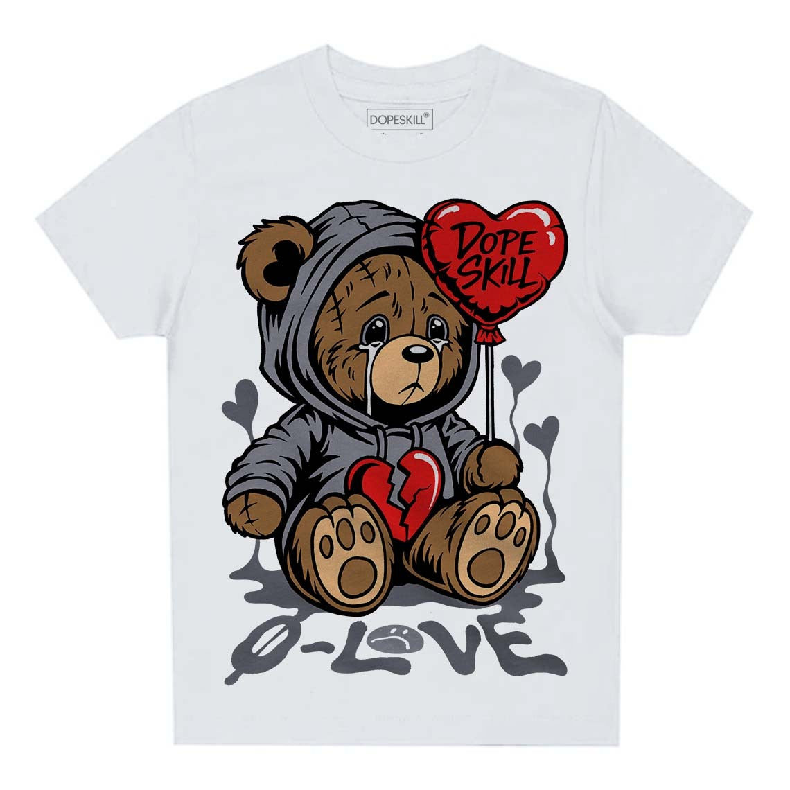 Stealth 14s DopeSkill Toddler Kids T-shirt Broken Bear Graphic