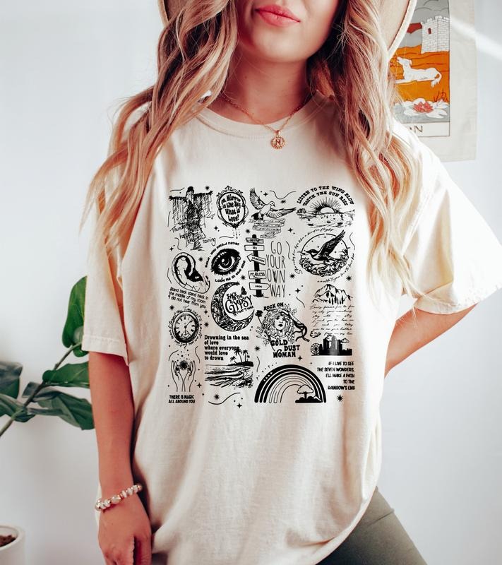 Stevie Nicks Tracklist Shirt, Stevie Nicks Shirt, Graphic 90s Stevie Nicks Music Concert Shirt, Music Concert, Gift For Women and Man Tee