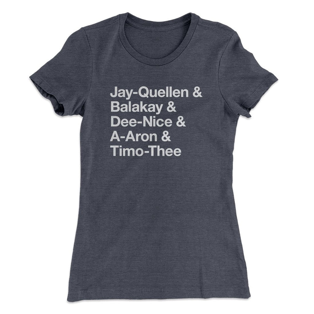 Substitute Teacher Names Women's T-Shirt