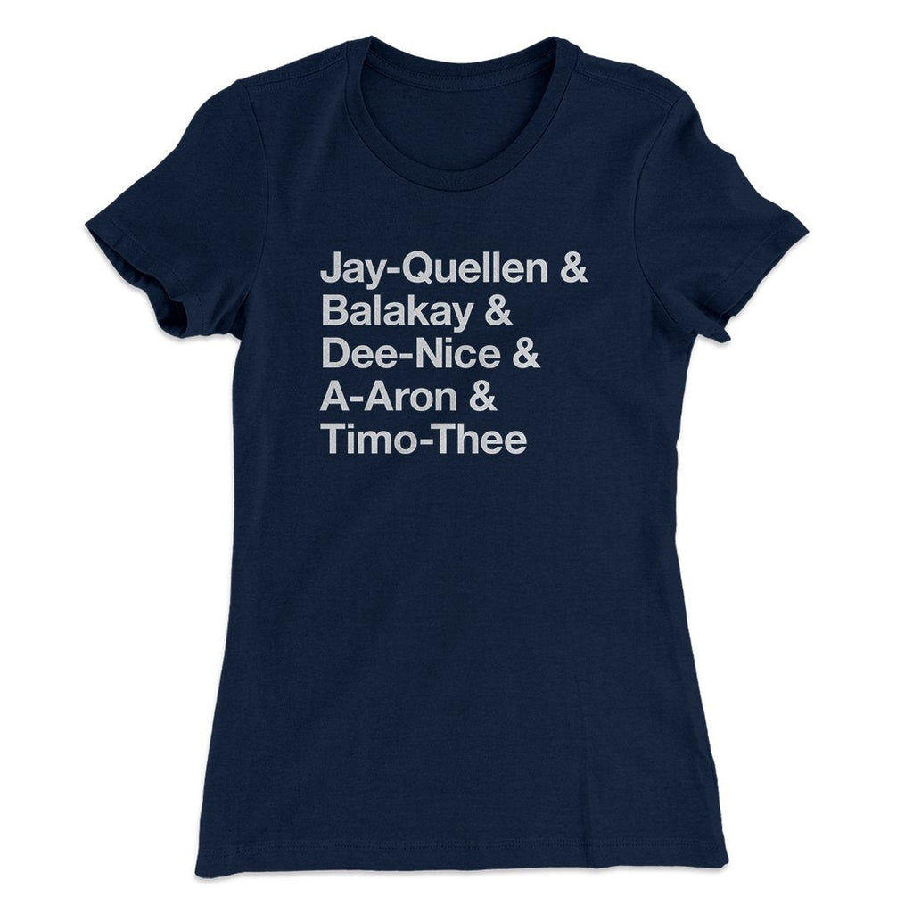Substitute Teacher Names Women's T-Shirt
