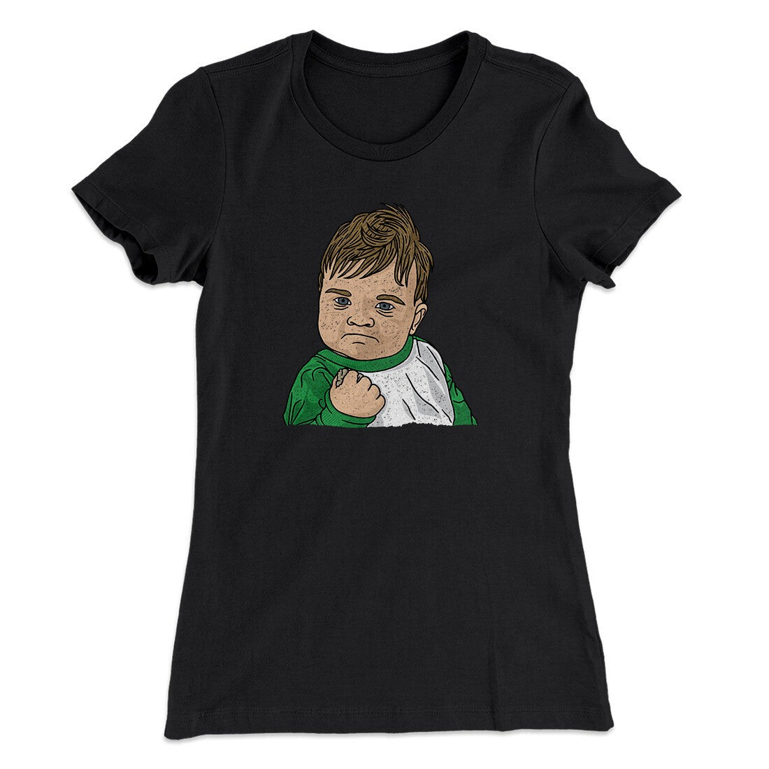 Success Kid Meme Funny Women's T-Shirt