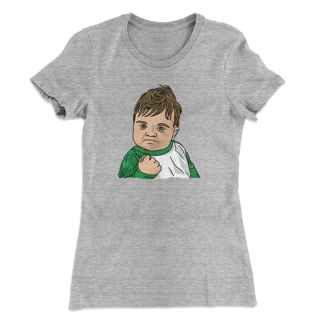 Success Kid Meme Funny Women's T-Shirt