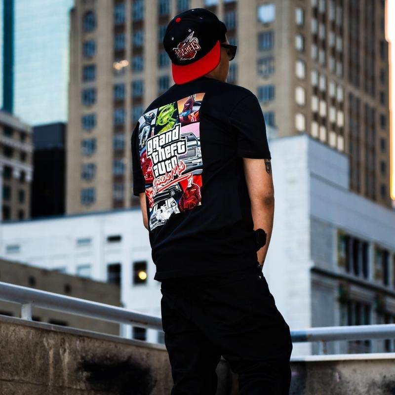 SueloMob GTA Tee, GTA Shirt, Gaming and Pickup Truck Shirt, Men's Car Lover T-Shirt, Automotive Graphic for Car Enthusiasts