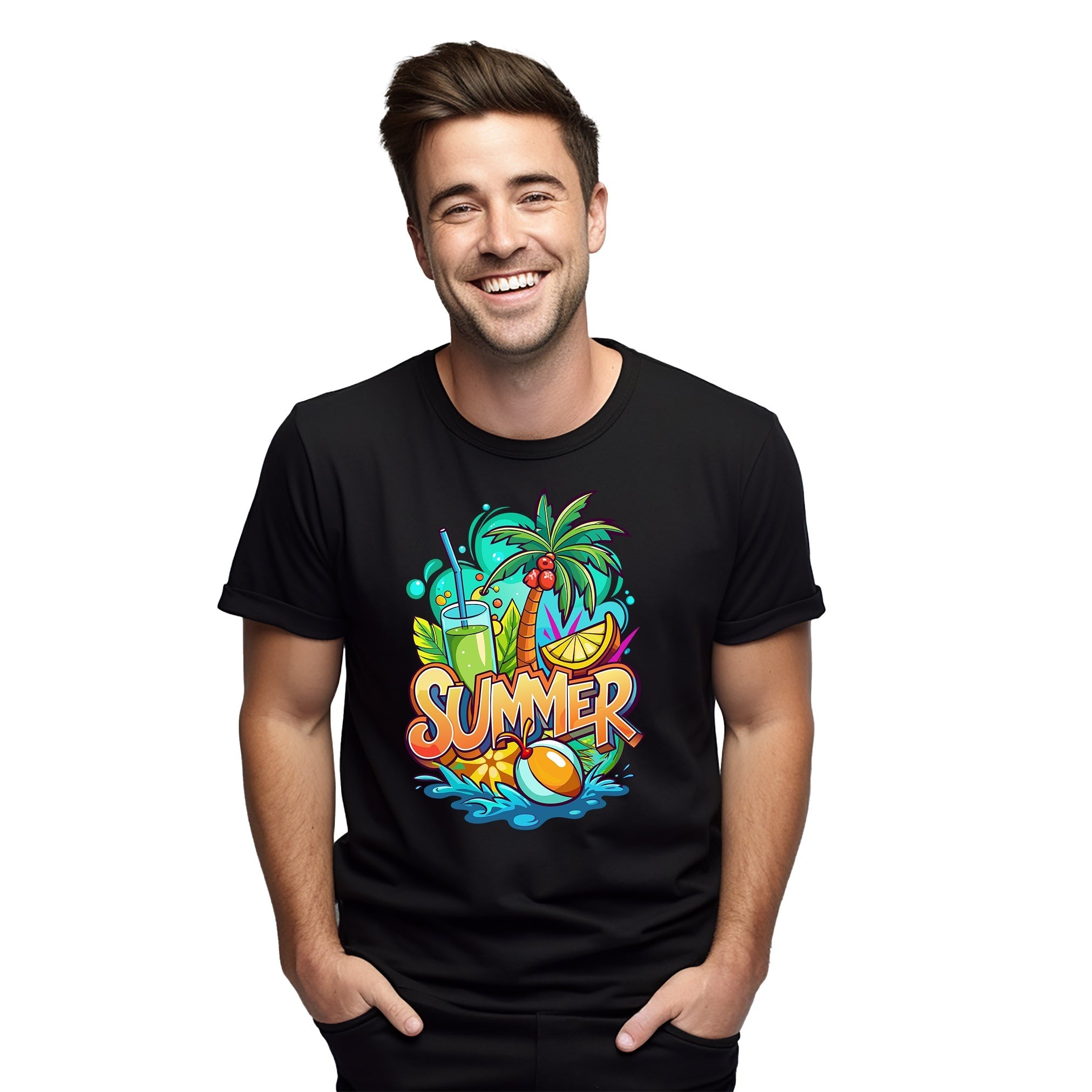 Summer_55 Vibes Graphic Tee