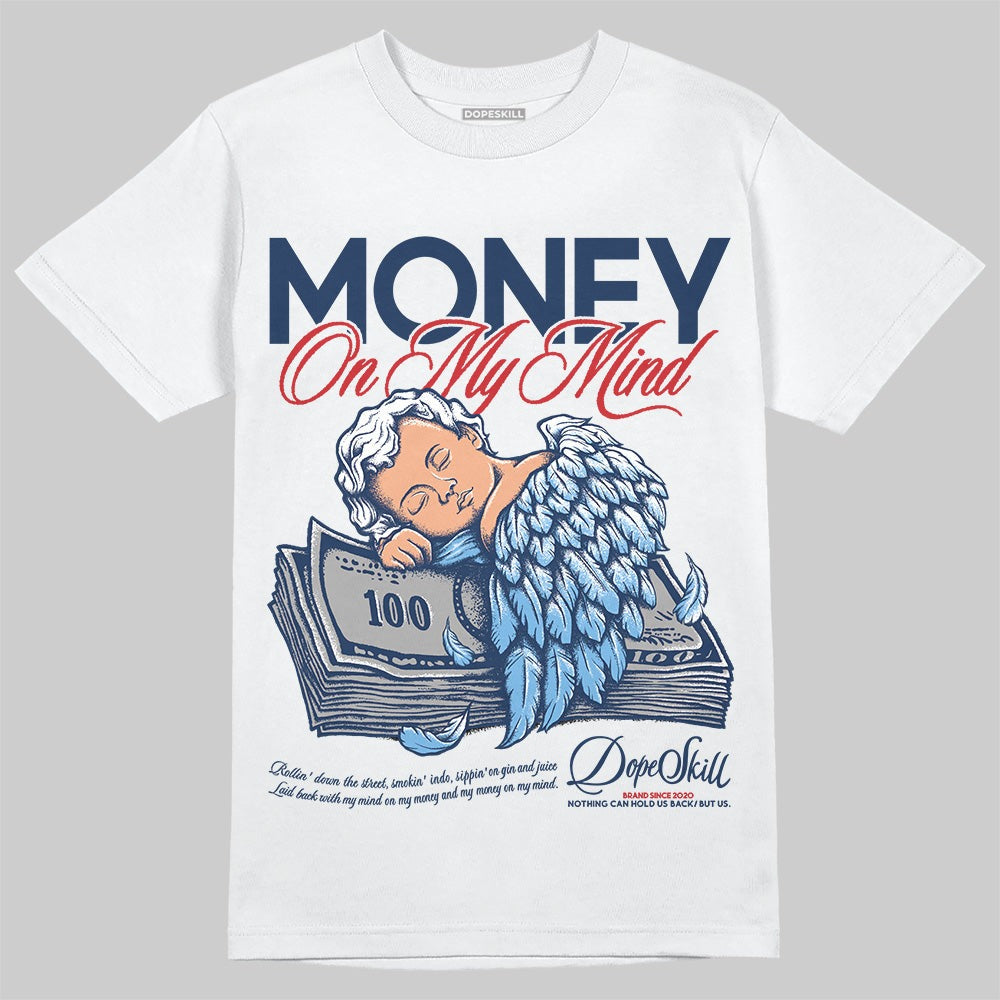 Summit White Navy 4s DopeSkill T-Shirt MOMM Graphic