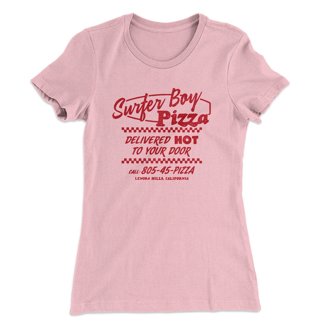 Surfer Boy Pizza Women's T-Shirt