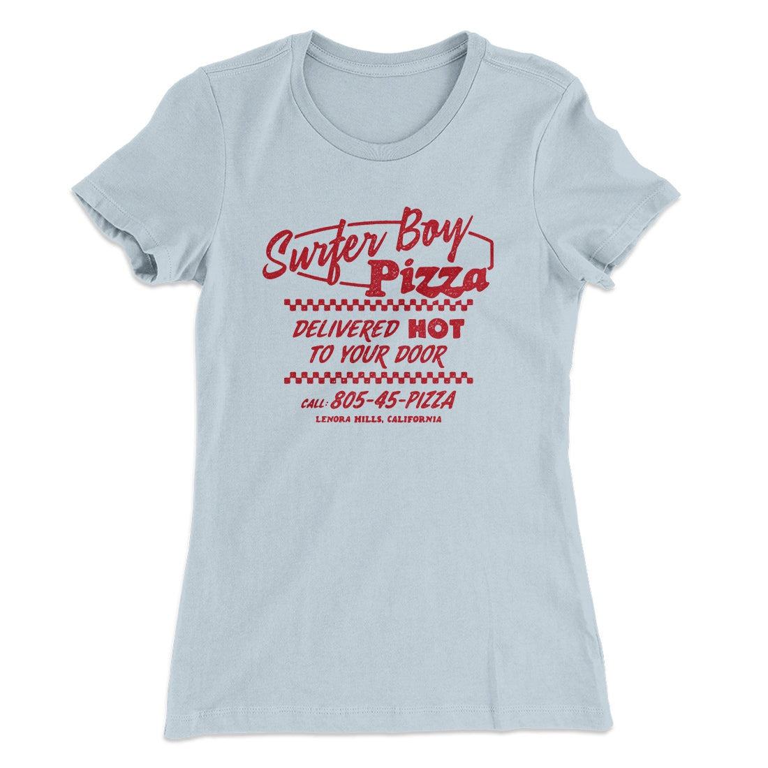 Surfer Boy Pizza Women's T-Shirt
