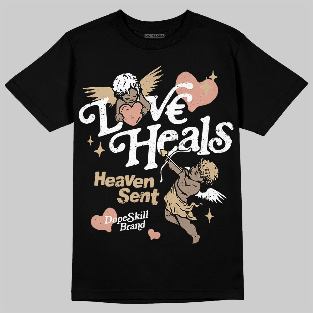 TAN Collection DopeSkill T-Shirt New Love Heals Graphic