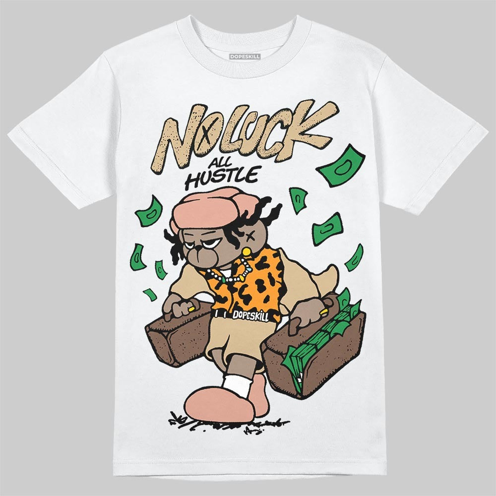 TAN Collection DopeSkill T-Shirt No Luck, All Hustle Graphic