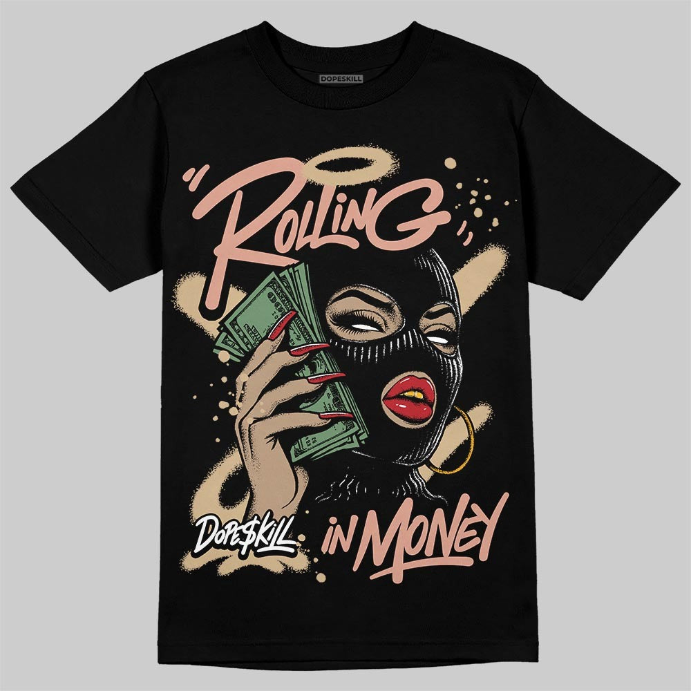 TAN Collection DopeSkill T-Shirt Rolling in Money Graphic