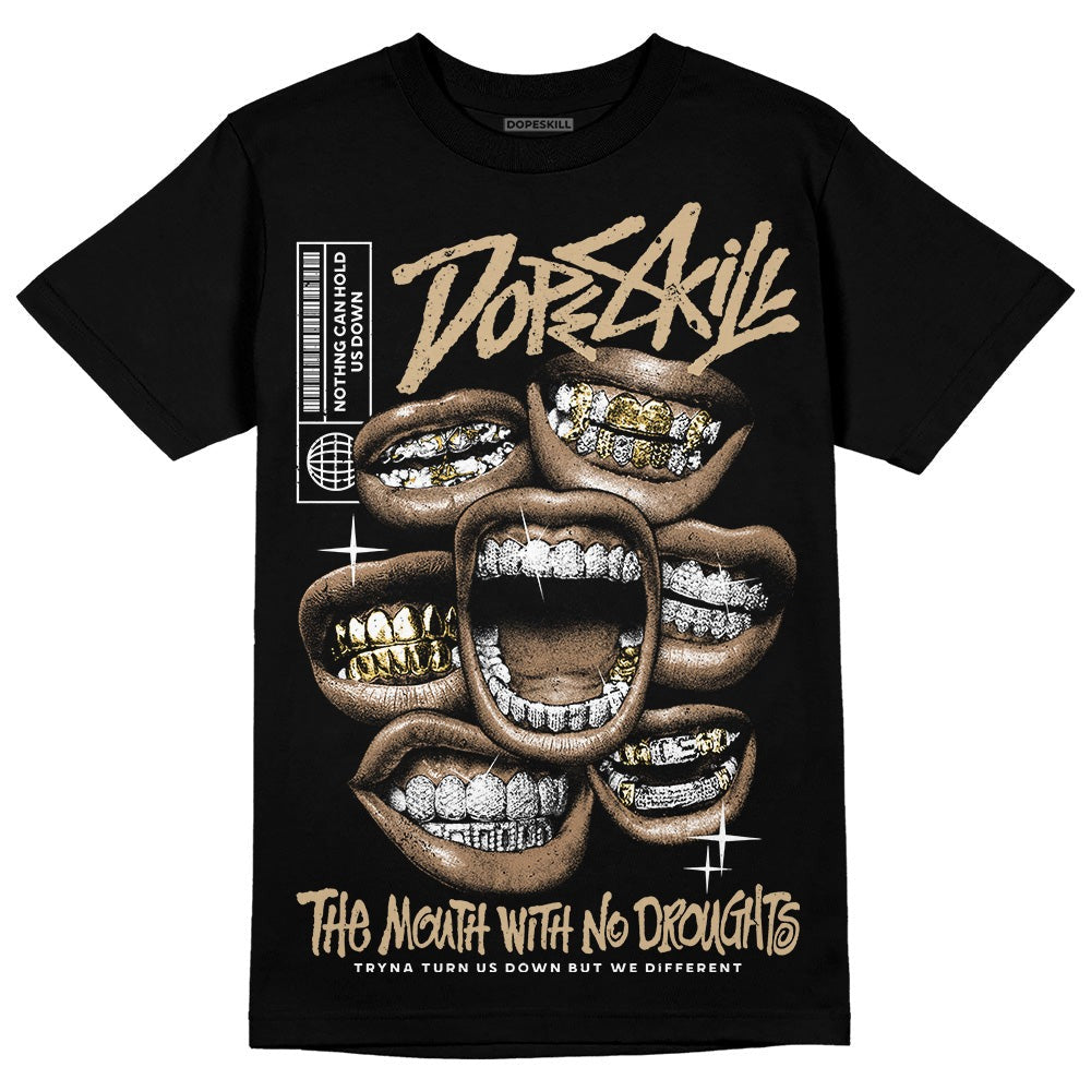 TAN Collection DopeSkill T-Shirt The Mouth With No Droughts Graphic
