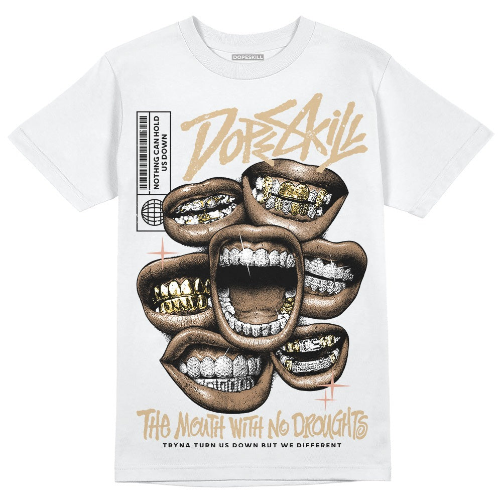TAN Collection DopeSkill T-Shirt The Mouth With No Droughts Graphic