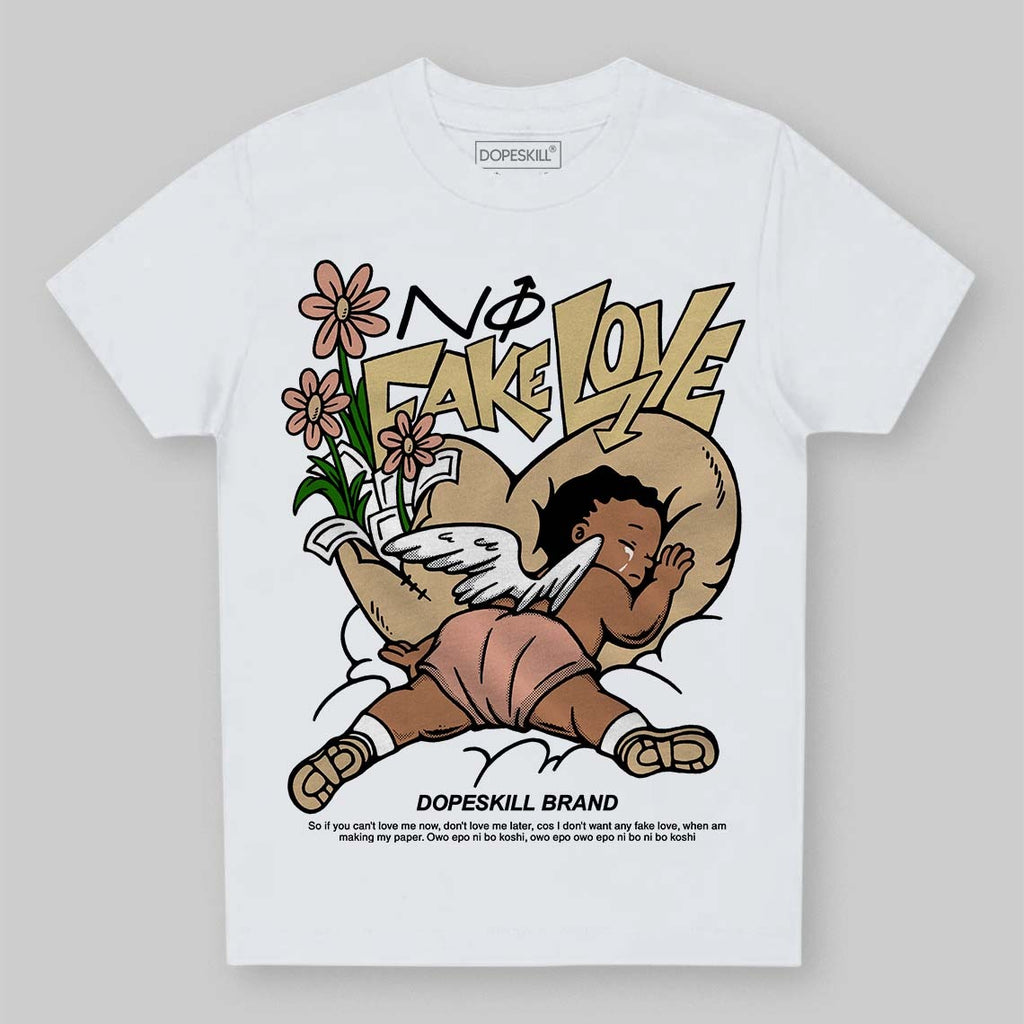 TAN Collection DopeSkill Toddler Kids T-shirt No Fake Love Graphic