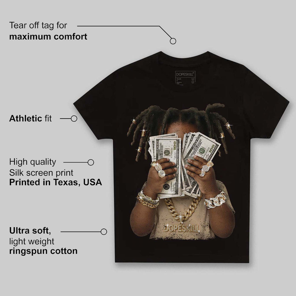 TAN Collection DopeSkill Toddler Kids T-shirt Rich Youth Graphic