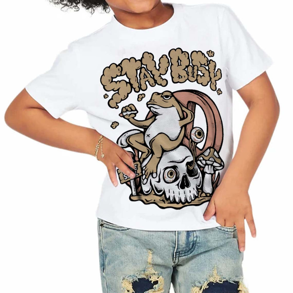 TAN Collection DopeSkill Toddler Kids T-shirt Stay Busy Graphic