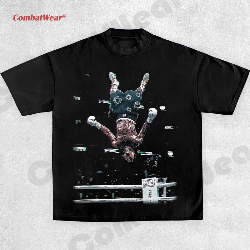 TANK GERVONTA DAVIS TEE ,Boxing T-shirt, Fighter Tee, Boxer Shirt, Sports Shirt, Vintage Boxing Tee, Graphic Boxing Champ T-Shirt