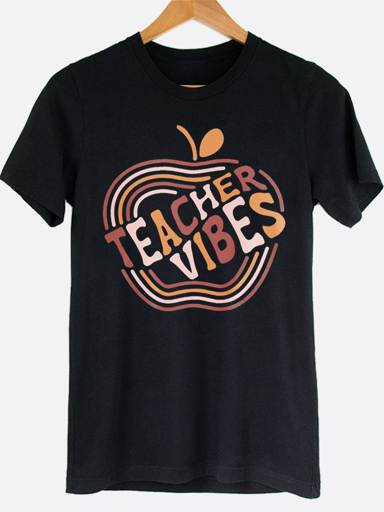 Teacher Vibes Graphic Tee