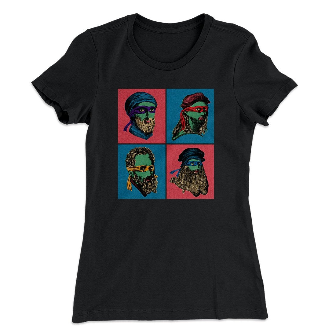 Teenage Mutant Ninja Artists Women's T-Shirt