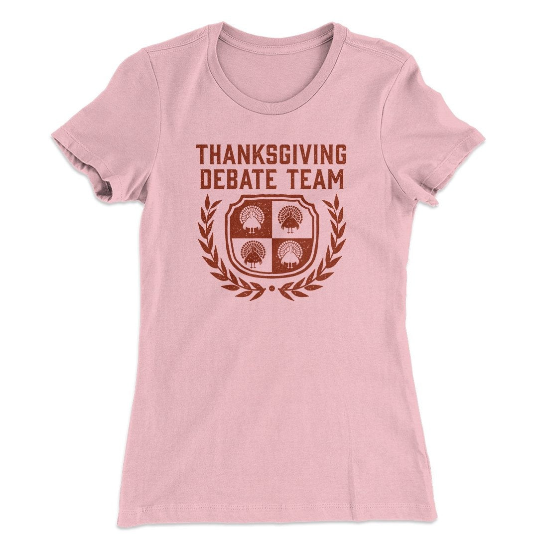 Thanksgiving Debate Team Funny Thanksgiving Women's T-Shirt