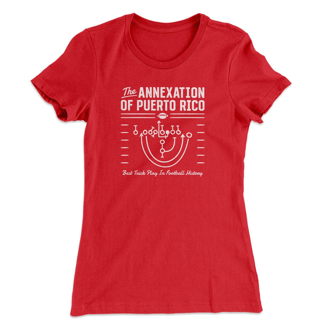 The Annexation Of Puerto Rico Women's T-Shirt