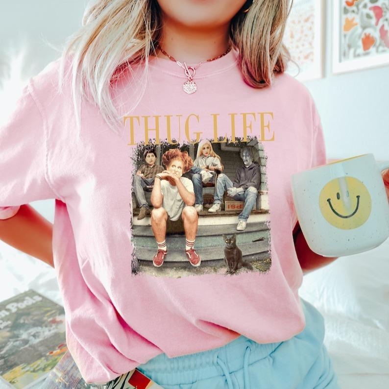 The Golden Girls Thug Life Haloween T-shirt, Hoodie, Sweatshirt, Gift For Woman And Man, Unisex Graphic Tee Fans, For Men, For Women Top Womenswear Streetwear