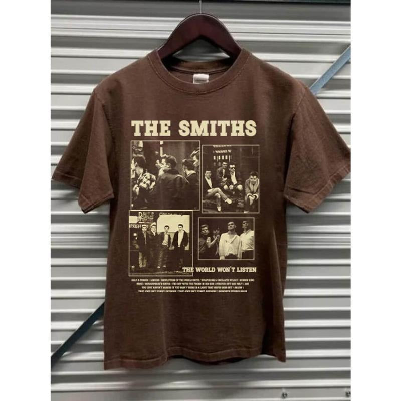 The World Won't Listen Album The Smiths Tshirt The Smiths Shirt, The World Won't Listen Album ,The Smiths Gift for men women unisex t-shirt