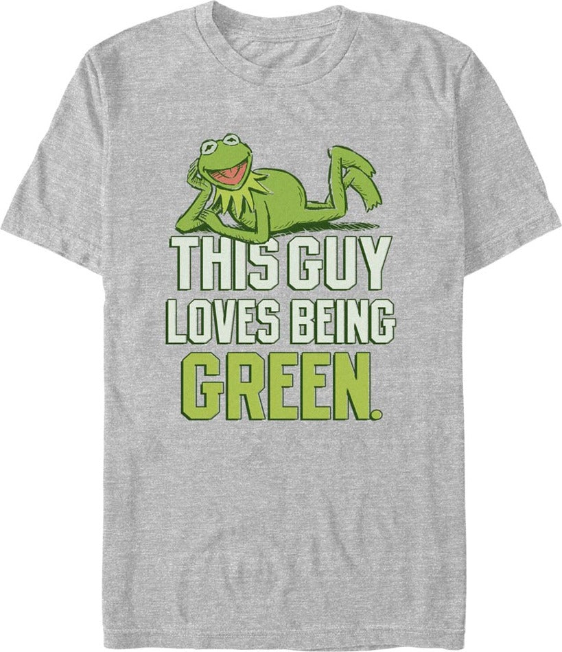 This Guy Loves Being Green Muppets T-Shirt
