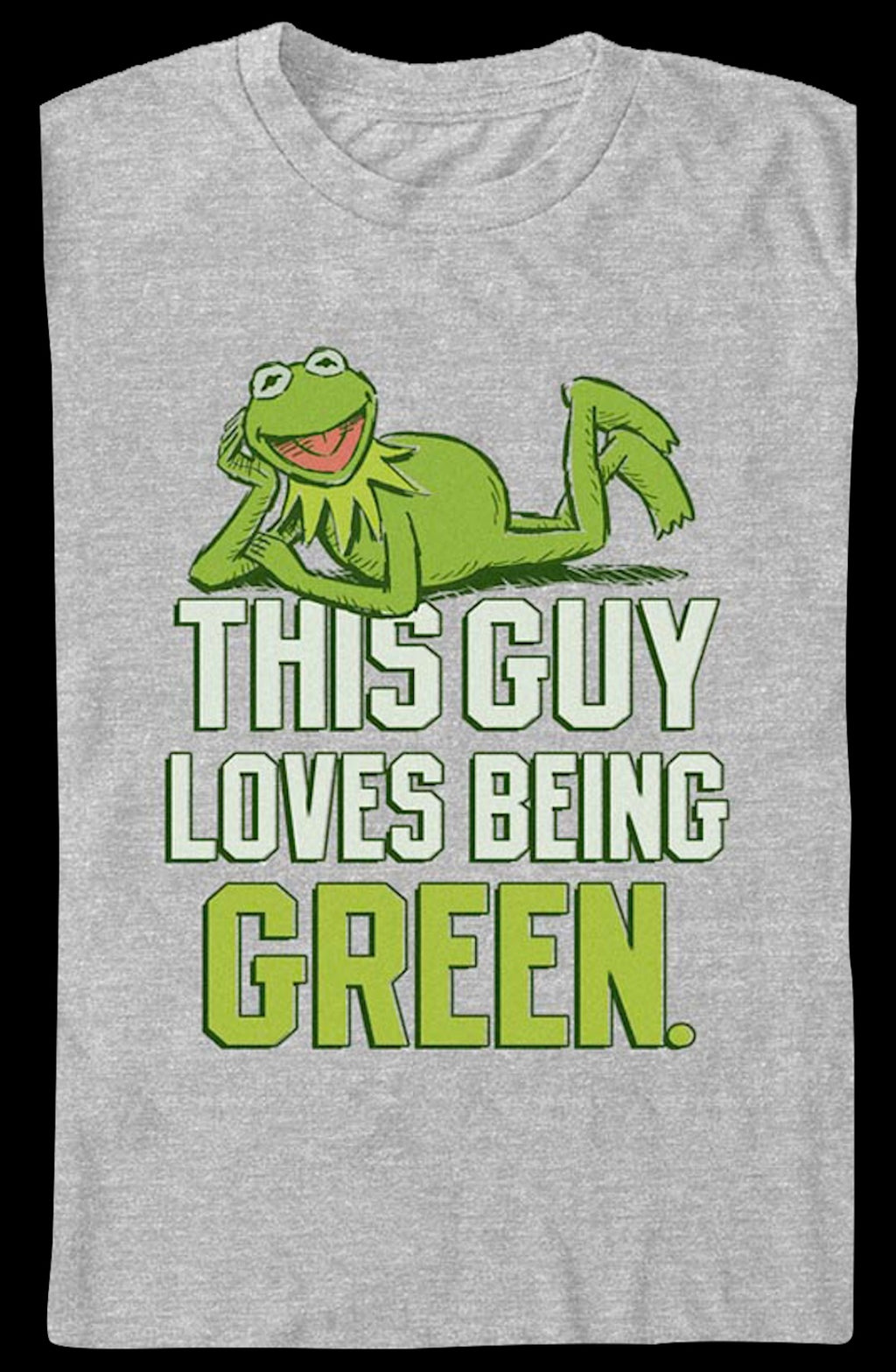 This Guy Loves Being Green Muppets T-Shirt
