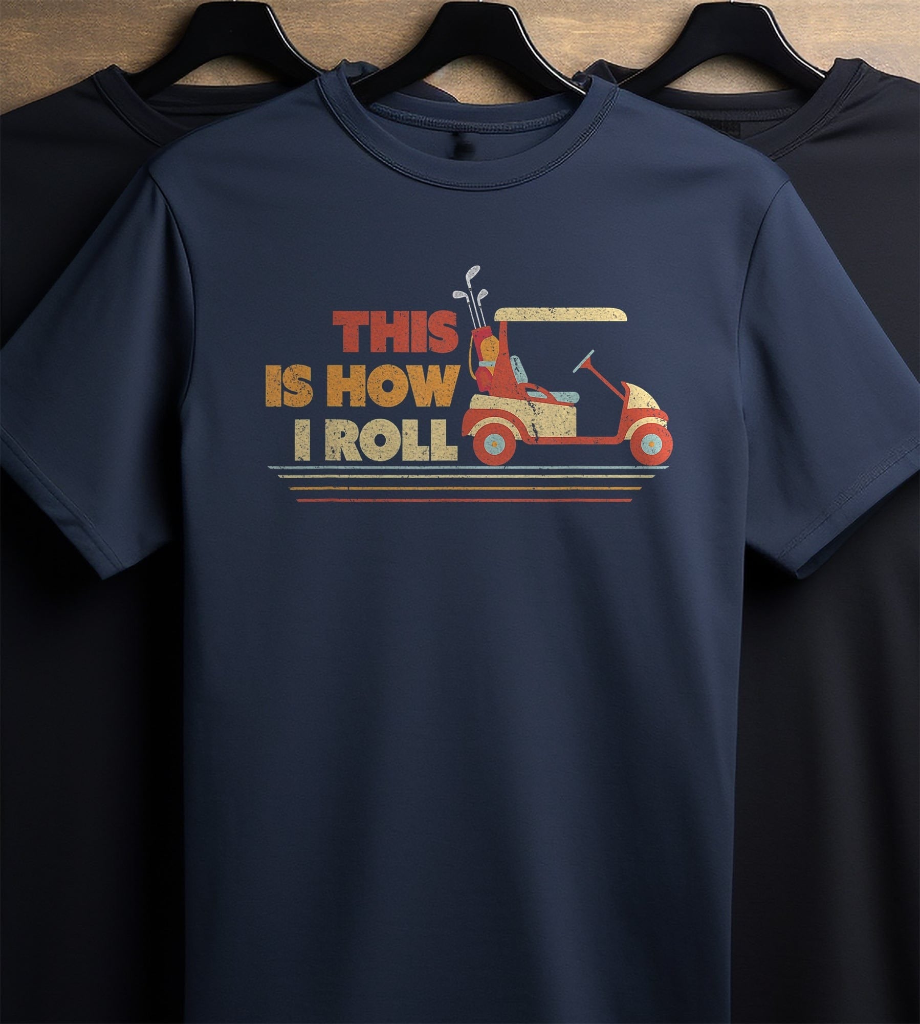 This Is How I Roll Vintage Golf t-shirt