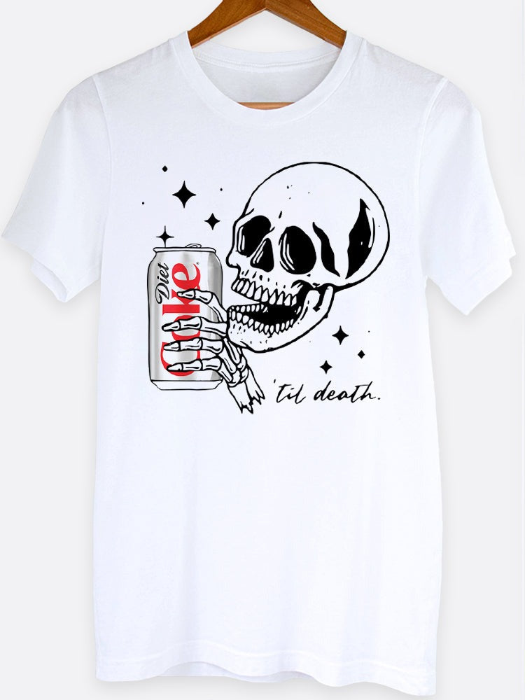 Til Death Graphic Tee Style001