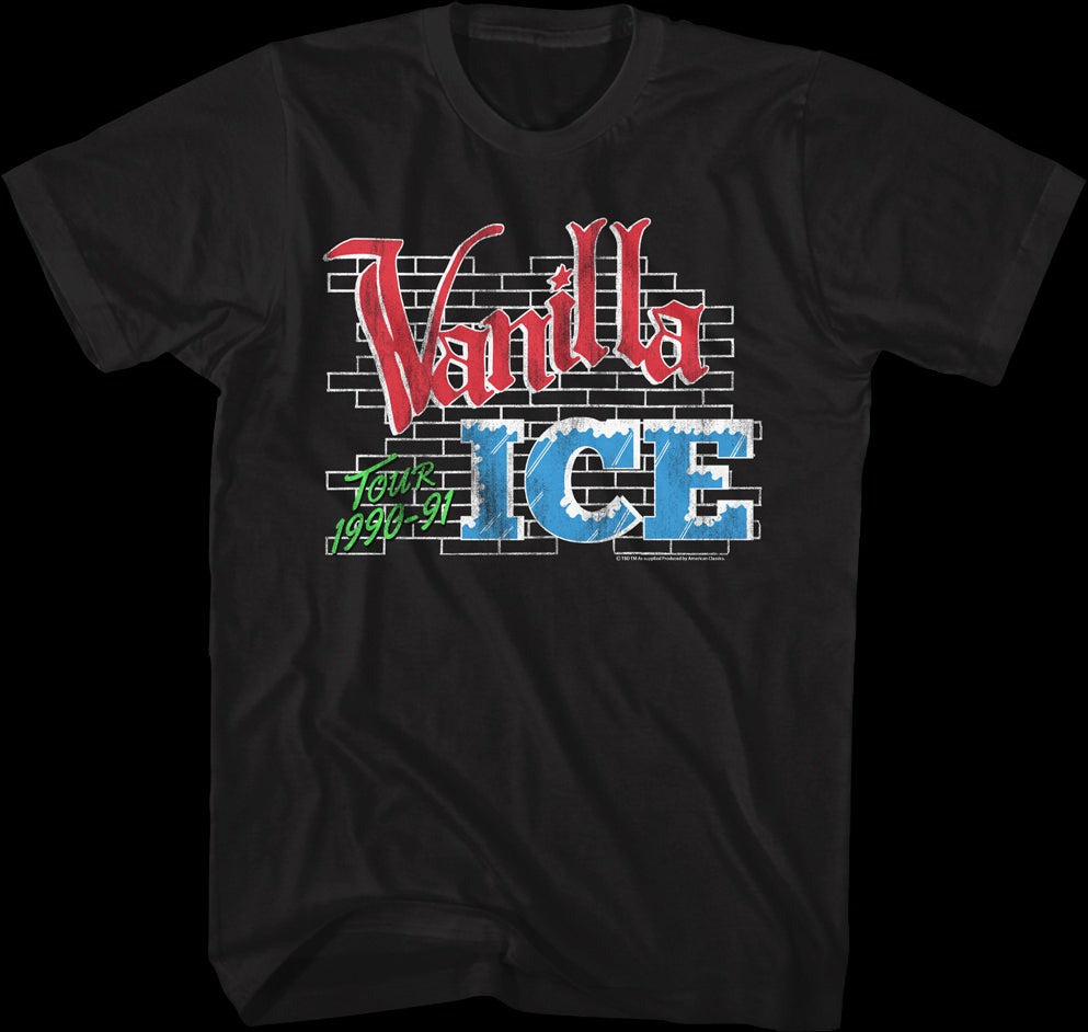 Tour 1990-91 Vanilla Ice T-Shirt