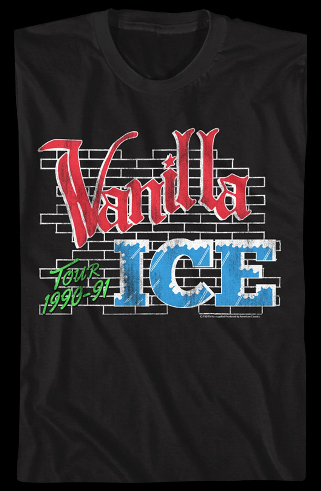 Tour 1990-91 Vanilla Ice T-Shirt