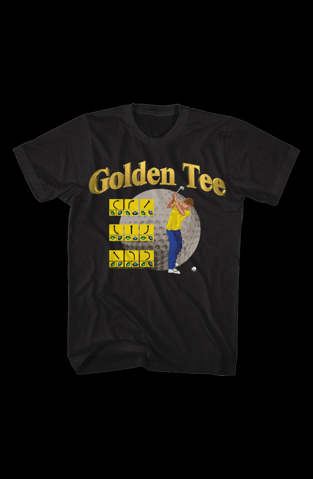 Trackball Control Golden Tee Golf T-Shirt