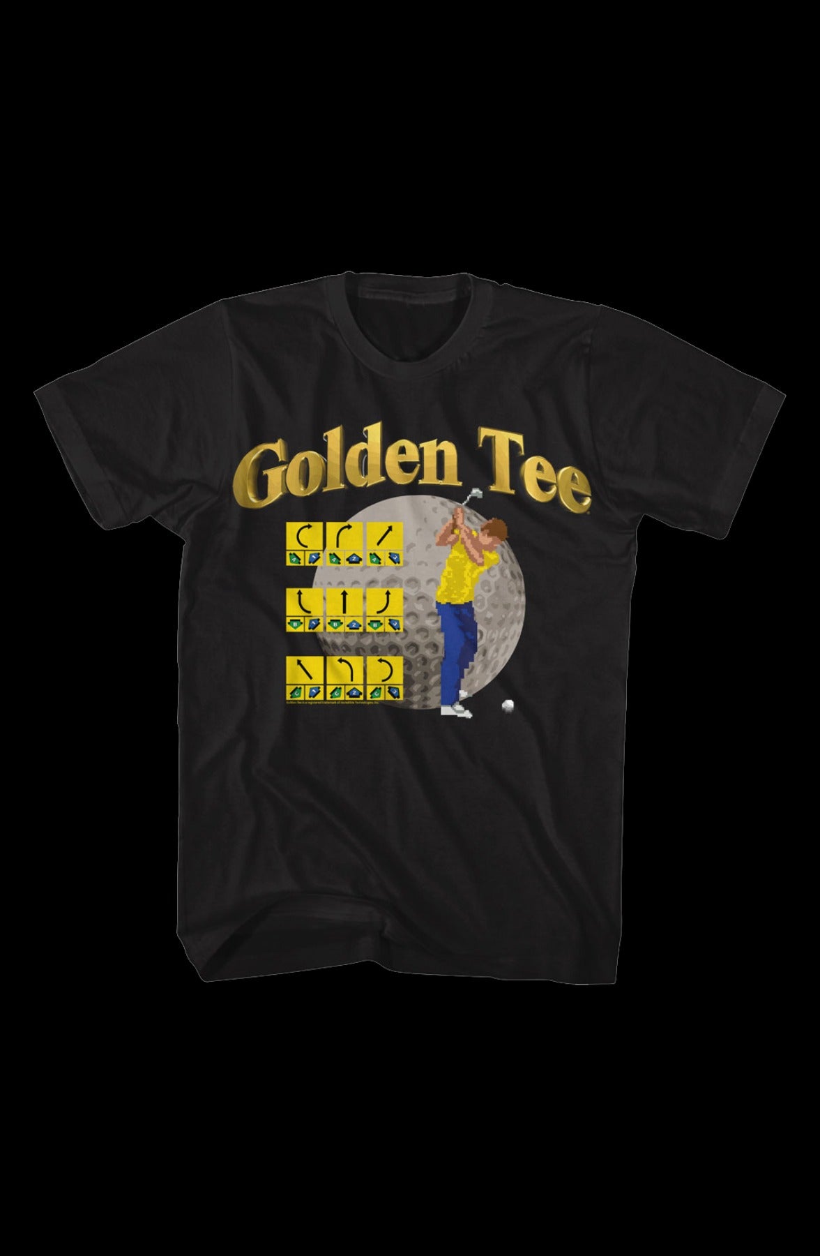 Trackball Control Golden Tee Golf T-Shirt