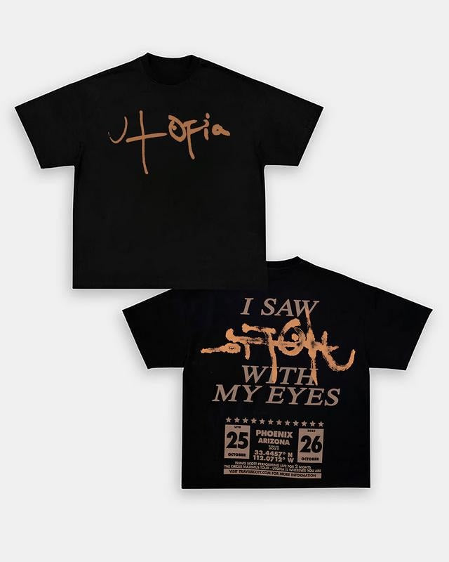 Travis Cactus Utopia Is In Phoenix  Sicko Mode,La Flame,Cactus Jack, Vintage 90s Rap T-Shirt Hoodie Sweatshirt, Rapper Shirt, Hiphop Shirt, Gift for M