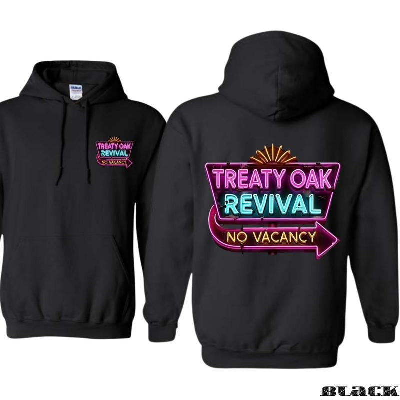 Treaty Oak Revival NO Vacancy Hoodies Sweater Tee, Trending Unisex Shirt, Gift For Music Fan