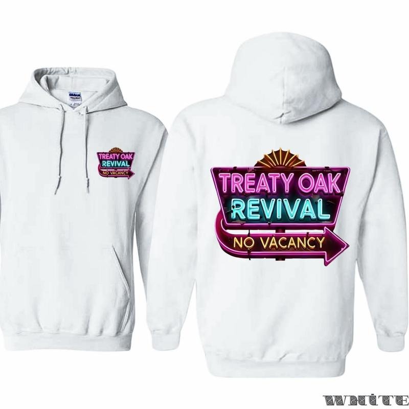 Treaty Oak Revival NO Vacancy Hoodies Sweater Tee, Trending Unisex Shirt, Gift For Music Fan