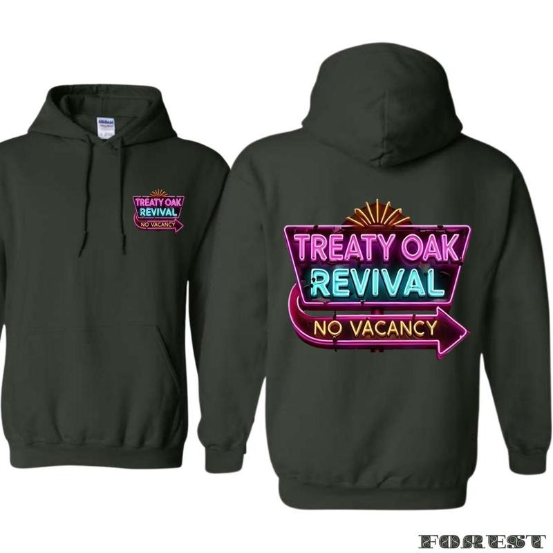 Treaty Oak Revival NO Vacancy Hoodies Sweater Tee, Trending Unisex Shirt, Gift For Music Fan