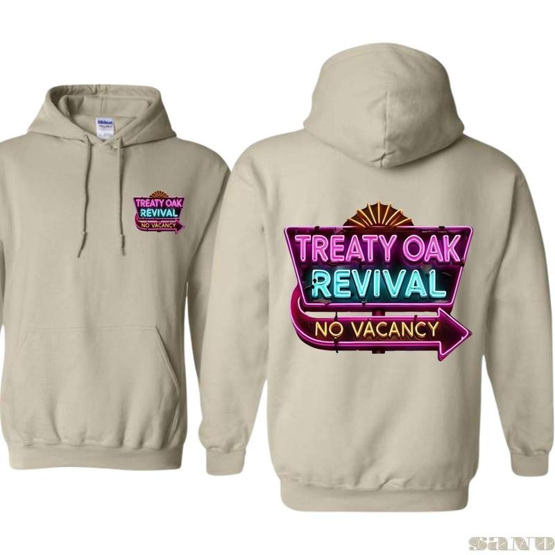 Treaty Oak Revival NO Vacancy Hoodies Sweater Tee, Trending Unisex Shirt, Gift For Music Fan