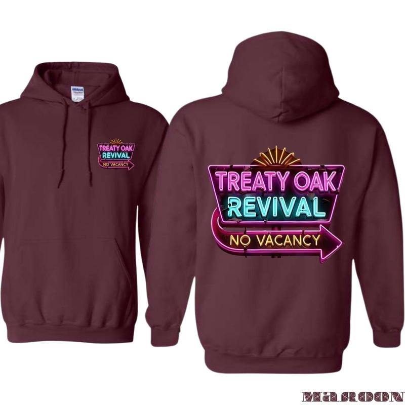 Treaty Oak Revival NO Vacancy Hoodies Sweater Tee, Trending Unisex Shirt, Gift For Music Fan